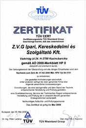 iso certificate